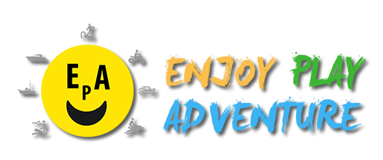 Logo EPA Enjoy Play Adventure Agência de turismo, passeios, trilhas, atividades e excursões em Arraial do Cabo